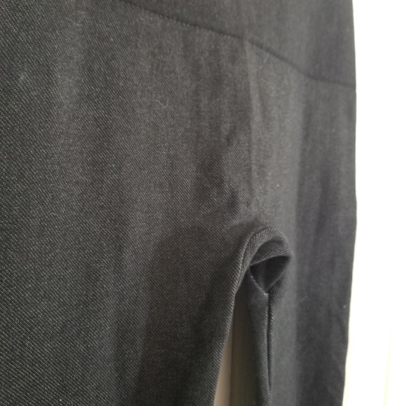 SPANX Loook At Me Now Charcoal Heather Gray Leggings XL - Picture 4 of 4